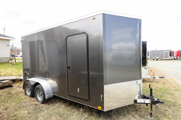 2023 LEGEND 7X16STVTA35 CARGO TRAILER - Charcoal