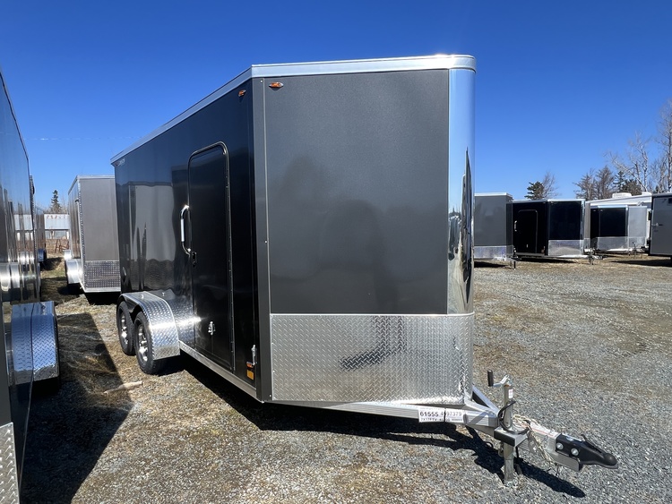 2024 LEGEND 7X17FTVTA35 CARGO TRAILER - Charcoal