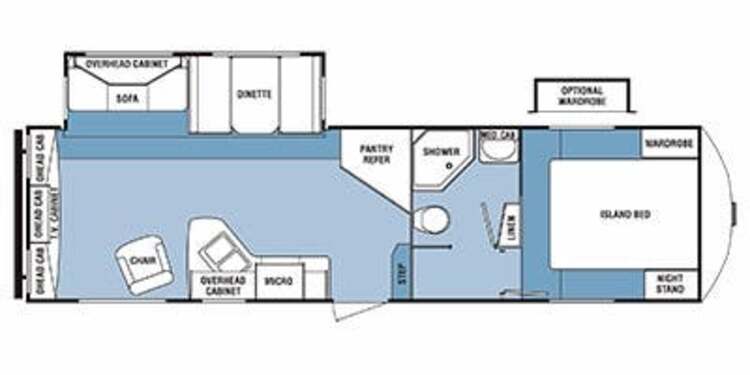 2012 WINNEBAGO SUNNYBROOK HARMONY 289FWRLS