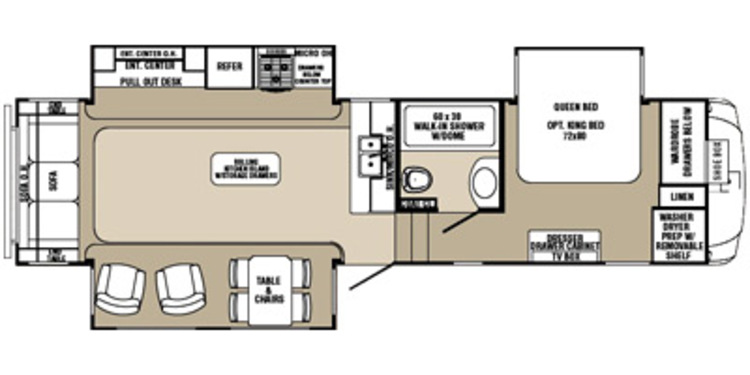 2012 FOREST RIVER COLUMBUS 320RS