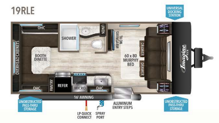 2019 GRAND DESIGN IMAGINE 19RLE