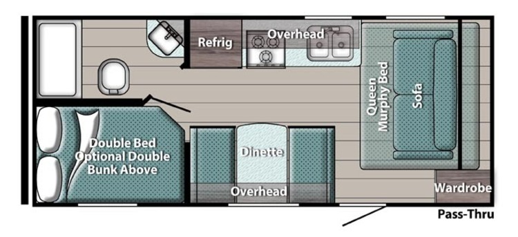 2022 GULF STREAM TRAILMASTER 197BH